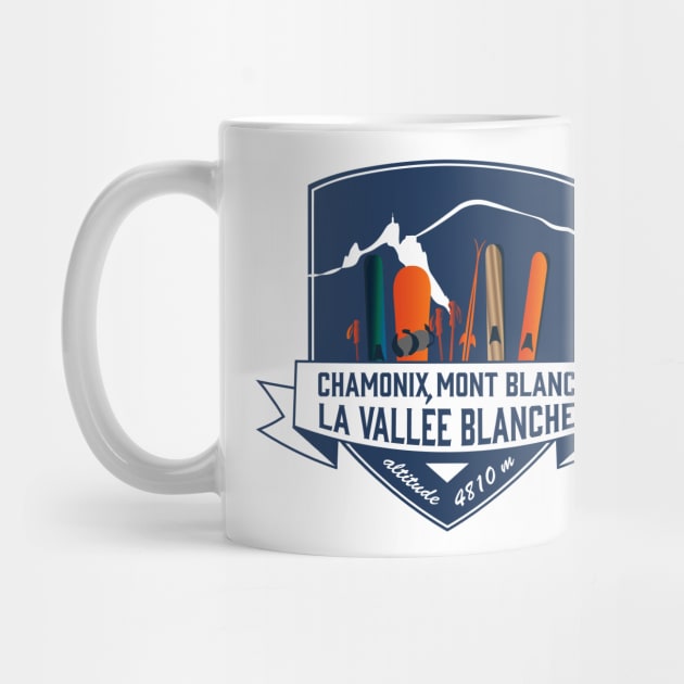 Chamonix Vallée Blanche by leewarddesign